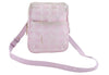 Auth CHANEL New Travel Line Shoulder Cross Body Bag Nylon Leather Pink L0583