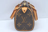 Authentic Louis Vuitton Monogram Mini Speedy Hand Bag Purse M41534 LV L0584