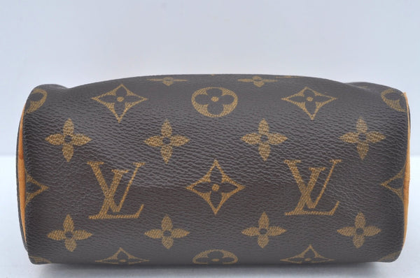 Authentic Louis Vuitton Monogram Mini Speedy Hand Bag Purse M41534 LV L0584