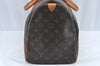 Authentic Louis Vuitton Monogram Keepall 45 Travel Boston Bag M41428 LV L0585