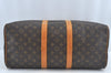 Authentic Louis Vuitton Monogram Keepall 45 Travel Boston Bag M41428 LV L0585