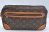 Auth Louis Vuitton Monogram Marly Dragonne GM M51825 Clutch Hand Bag Junk L0588