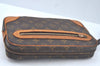 Auth Louis Vuitton Monogram Marly Dragonne GM M51825 Clutch Hand Bag Junk L0588