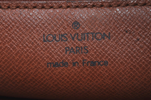 Auth Louis Vuitton Monogram Marly Dragonne GM M51825 Clutch Hand Bag Junk L0588