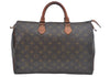 Authentic Louis Vuitton Monogram Speedy 35 Hand Boston Bag Old Model LV L0592