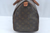 Authentic Louis Vuitton Monogram Speedy 35 Hand Boston Bag Old Model LV L0592