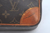 Authentic Louis Vuitton Monogram Compiegne 28 Clutch Hand Bag M51845 Junk L0597