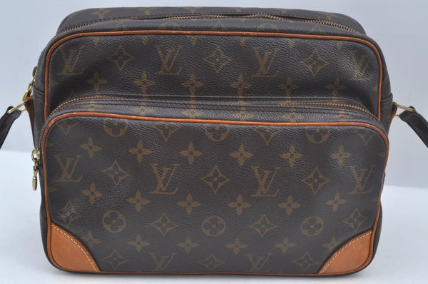 Authentic Louis Vuitton Monogram Nile Shoulder Cross Body Bag M45244 LV L0603