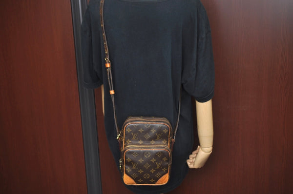 Authentic Louis Vuitton Monogram Amazone Shoulder Cross Body Bag M45236 LV L0604
