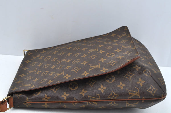 Auth Louis Vuitton Monogram Musette Shoulder Cross Body Bag M51256 LV Junk L0606