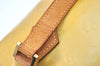 Authentic Louis Vuitton Vernis Houston Shoulder Hand Bag Yellow M91055 LV L0607