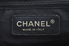 Authentic CHANEL New Travel Line Shoulder Tote Bag Black L0608