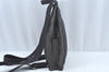 Authentic HERMES Her Line Ado PM Backpack Hand Bag Nylon Gray L0609