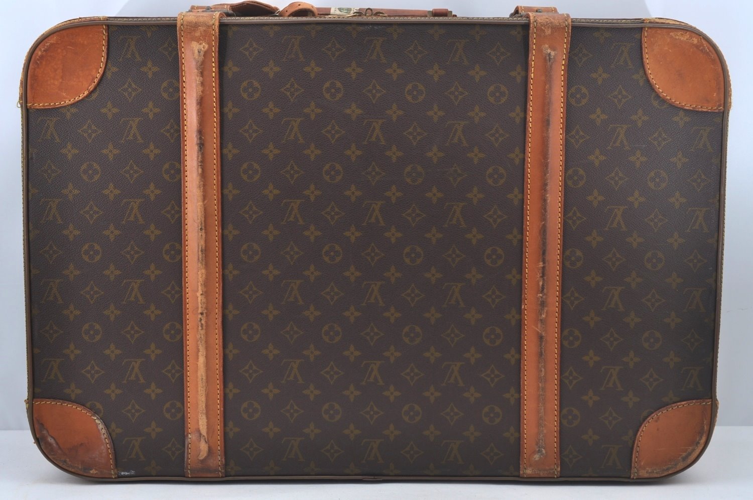 Authentic Louis Vuitton Monogram Stratos 70 M23234 Trunk Case Travel Bag L0612