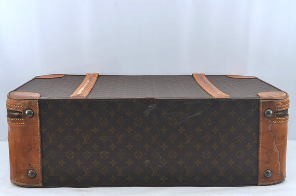 Authentic Louis Vuitton Monogram Stratos 70 M23234 Trunk Case Travel Bag L0612