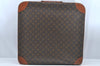 Authentic Louis Vuitton Monogram Stratos 50 M23240 Trunk Case Travel Bag L0613