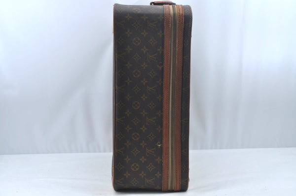 Authentic Louis Vuitton Monogram Stratos 50 M23240 Trunk Case Travel Bag L0613