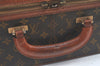 Authentic Louis Vuitton Monogram Stratos 50 M23240 Trunk Case Travel Bag L0613