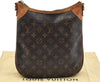 Authentic Louis Vuitton Monogram Odeon PM Shoulder Cross Bag M56390 Junk L0615