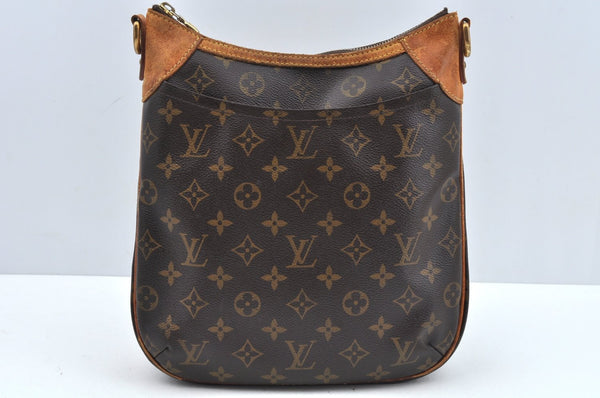 Authentic Louis Vuitton Monogram Odeon PM Shoulder Cross Bag M56390 Junk L0615