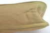 Authentic PRADA Nylon Tessuto Hand Bag Pouch Purse Beige L0616