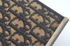 Authentic Christian Dior Trotter Clutch Bag Purse Canvas Leather Blue L0619
