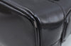 Authentic GUCCI Bamboo Shoulder Bag Enamel Leather Black  L0626