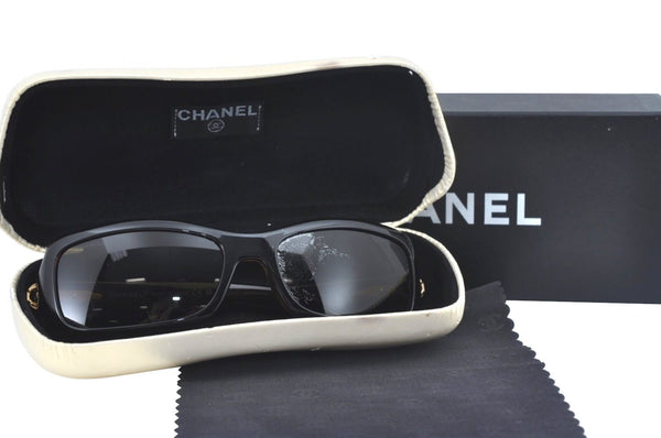 Authentic CHANEL Sunglasses CC Logos CoCo Mark C934/73 Brown Box L0631