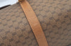 Auth GUCCI Micro GG PVC Leather 2Way Shoulder Cross Body Hand Bag Brown L0632