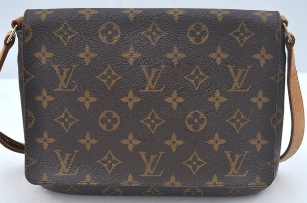 Authentic Louis Vuitton Monogram Musette Tango Shoulder Bag M51257 LV L0634