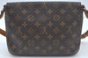 Authentic Louis Vuitton Monogram Musette Tango Shoulder Bag M51257 LV L0634