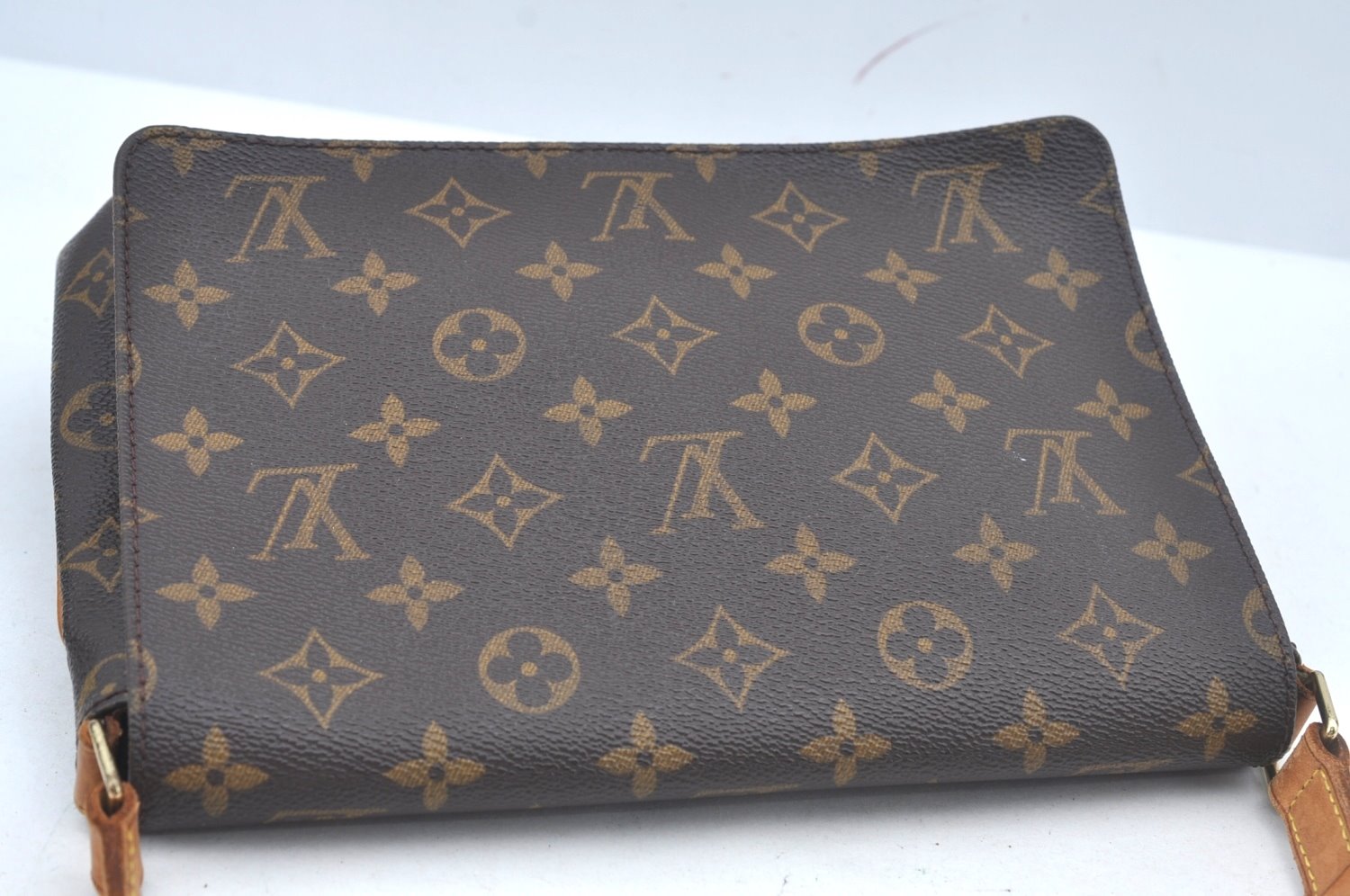 Authentic Louis Vuitton Monogram Musette Tango Shoulder Bag M51257 LV L0634