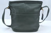 Authentic COACH Shoulder Tote Bag Leather Green L0635