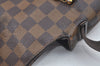 Authentic Louis Vuitton Damier Brooklyn MM Shoulder Cross Bag N51211 LV L0636