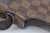 Authentic Louis Vuitton Damier Brooklyn MM Shoulder Cross Bag N51211 LV L0636