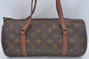 Authentic Louis Vuitton Monogram Papillon 30 Hand Bag Old Model LV Junk L0638