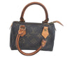 Authentic Louis Vuitton Monogram Mini Speedy Hand Bag Purse M41534 LV Junk L0641