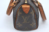 Authentic Louis Vuitton Monogram Mini Speedy Hand Bag Purse M41534 LV Junk L0641