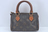 Authentic Louis Vuitton Monogram Mini Speedy Hand Bag Purse M41534 LV L0643