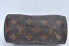 Authentic Louis Vuitton Monogram Mini Speedy Hand Bag Purse M41534 LV L0643