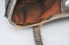 Authentic Christian Dior Cannage PVC Shoulder Tote Bag Gray Leather CD L0645