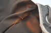 Authentic Christian Dior Cannage PVC Shoulder Tote Bag Gray Leather CD L0645