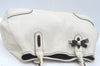 Authentic GUCCI Princy Leather Shoulder Tote Bag 163805 White L0647