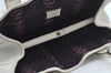 Authentic GUCCI Princy Leather Shoulder Tote Bag 163805 White L0647
