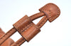 Authentic GUCCI Bamboo Backpack Leather Brown L0651