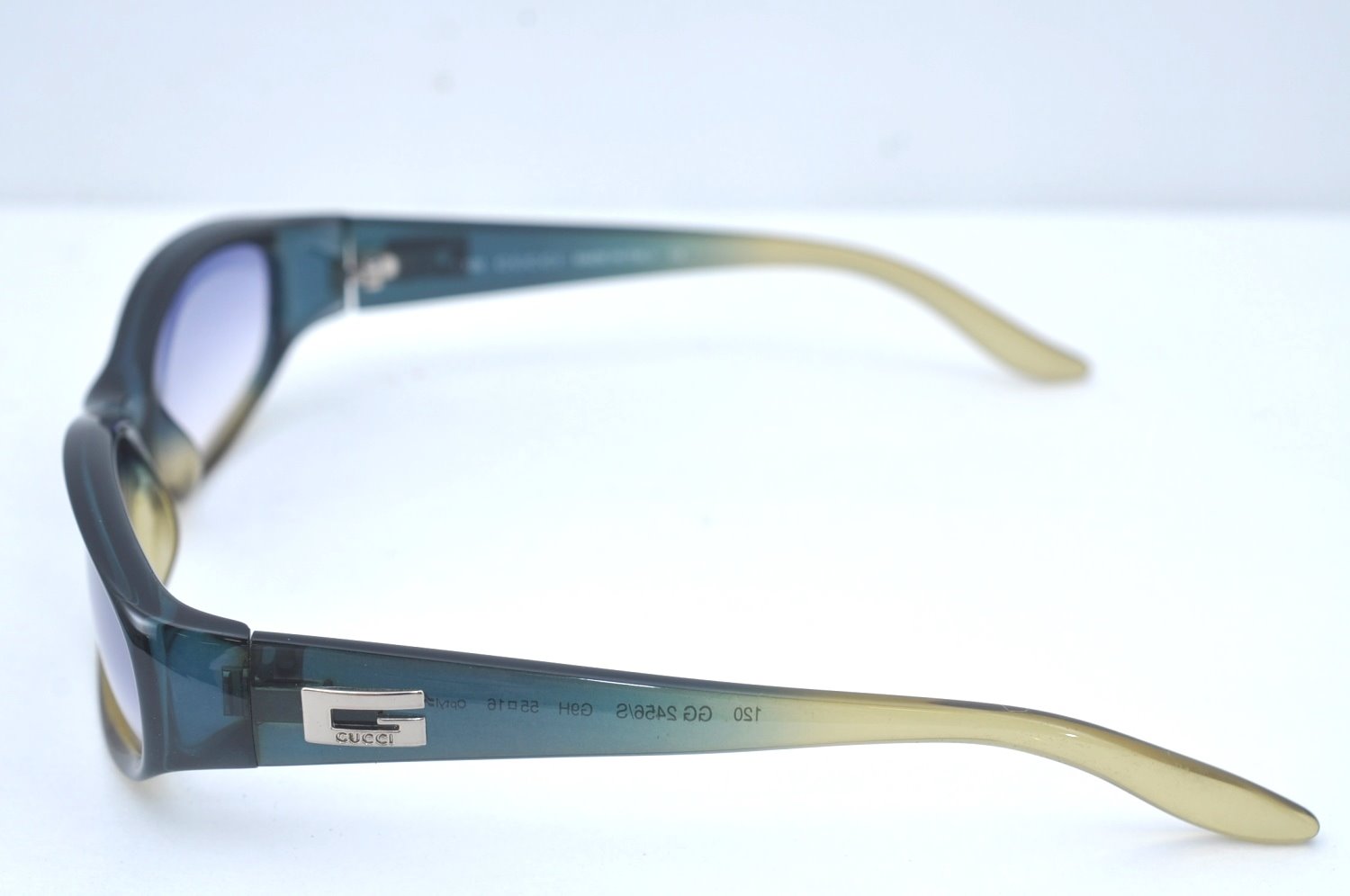 Authentic GUCCI Sunglasses GG 2456/S Plastic Green L0653