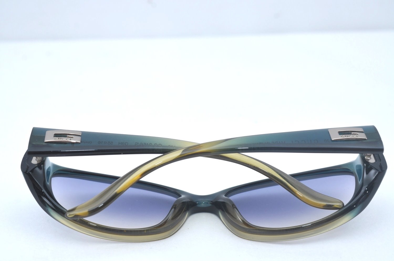 Authentic GUCCI Sunglasses GG 2456/S Plastic Green L0653