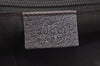 Authentic GUCCI Vintage Shoulder Tote Bag GG Canvas Leather 141472 Brown L0656