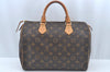 Authentic Louis Vuitton Monogram Speedy 30 Hand Boston Bag M41526 LV L0657