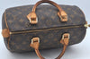 Authentic Louis Vuitton Monogram Speedy 30 Hand Boston Bag M41526 LV L0657